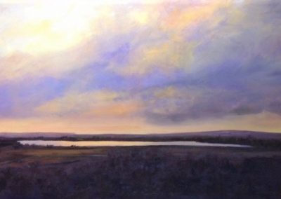 Golden. Acrylic - 30 x 60 Available: Ganaraska Art & Framing $2,000